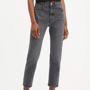 NWT Levi’s Charcoal Icon 505c Wedgie Jeans